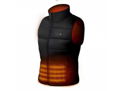 美國(guó)客戶訂單取消 3000件羽絨加熱9區(qū)加熱馬甲羽絨加熱馬甲